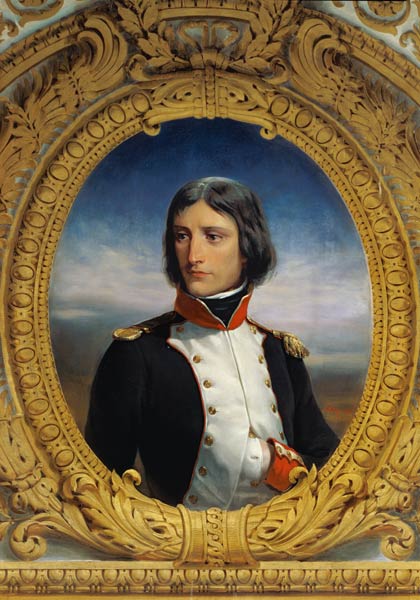 Napoleon Bonaparte (1769-1821) as Lieutenant Colonel of the 1st Battalion of Corsica from Felix Philippoteaux