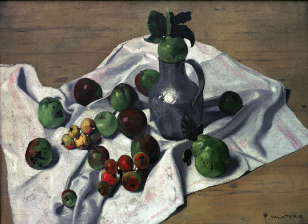 F.Vallotton / Still Life with Apples from Felix Vallotton
