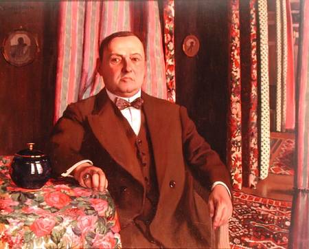 Portrait of Georg E. Haasen from Felix Vallotton