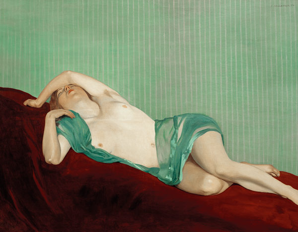 F.Vallotton / Reclining Nude.../ 1914 from Felix Vallotton