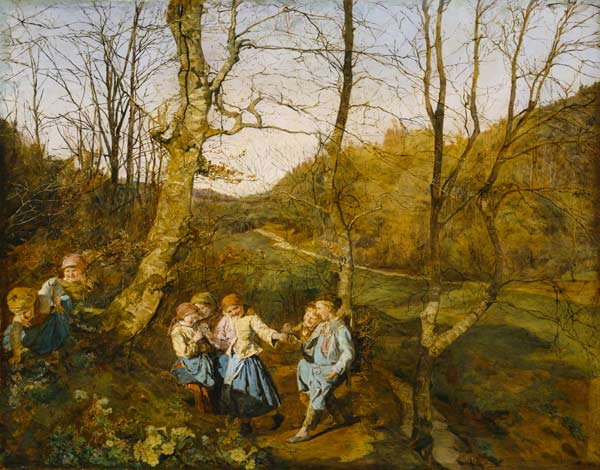 Spring in the Viennese woods. from Ferdinand Georg Waldmüller