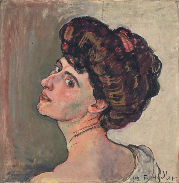 La Parisienne. Portrait of Valentine Godé-Darel (1873-1915) from Ferdinand Hodler