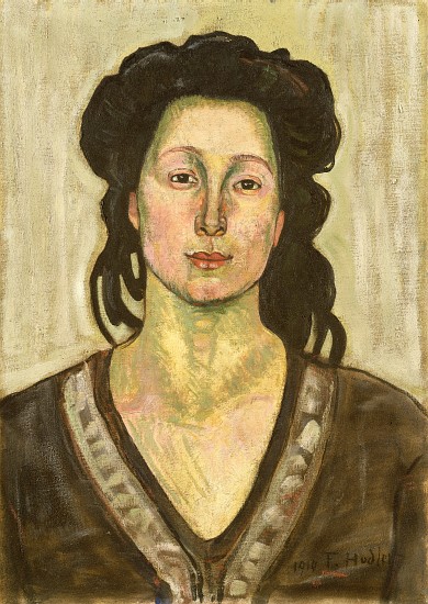 Portrait of Jeanne Cerani from Ferdinand Hodler