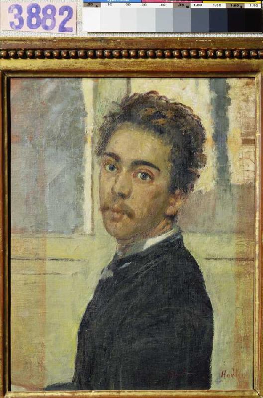 Self-portrait, Madrid from Ferdinand Hodler