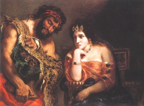 Cleopatra and the smallholder from Ferdinand Victor Eugène Delacroix