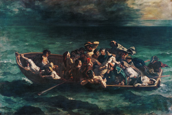 The Shipwreck of Don Juan from Ferdinand Victor Eugène Delacroix