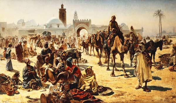 Arabischer Sklavenmarkt