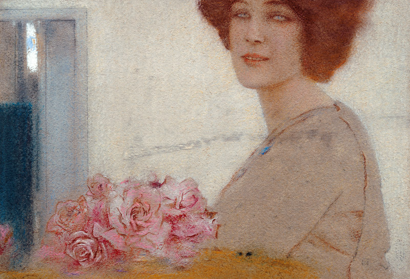 Roses from Fernand Khnopff