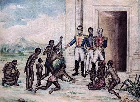 Liberation of Slaves Simon Bolivar (1783-1830)