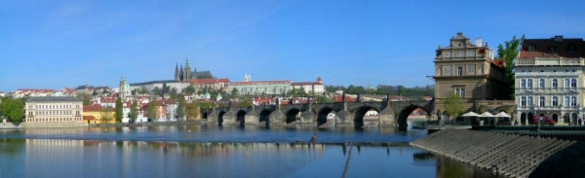 Prague castle and Charles bridge from Filip Fuxa
