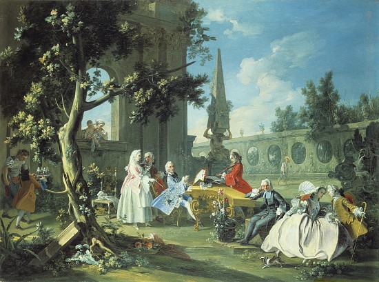 Concert in a Garden from Filippo Falciatore