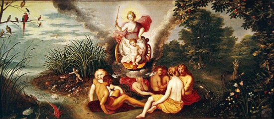 The Triumph of Venus and of Love from Flemish School