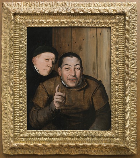 Two Jesters from Flemish School