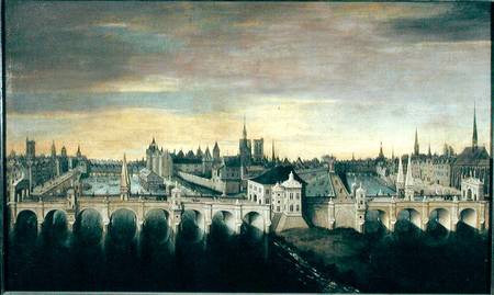 Design for the Construction of the Pont-Neuf from Fontainebleau School