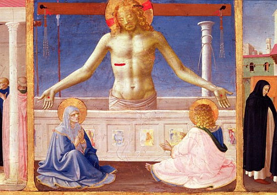 Christ Rising from his Tomb, detail of the predella panel of the Coronation of the Virgin, c.1430-32 from Fra Beato Angelico