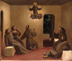 Apparition of Saint Francis at Arles (Scenes from the life of Saint Francis of Assisi)