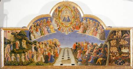 The Last Judgement (tempera & gold on panel) from Fra Beato Angelico