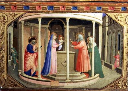 The Presentation in the Temple, from the predella of the Annunciation Altarpiece from Fra Beato Angelico