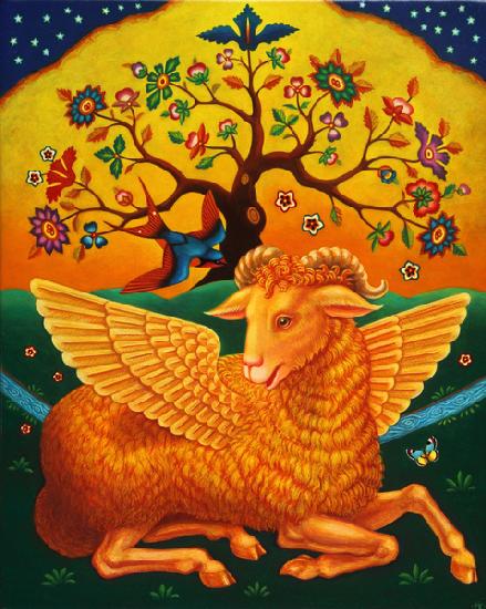 The Ram with the Golden Fleece