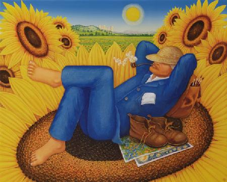 Van Goghs Sunflowers