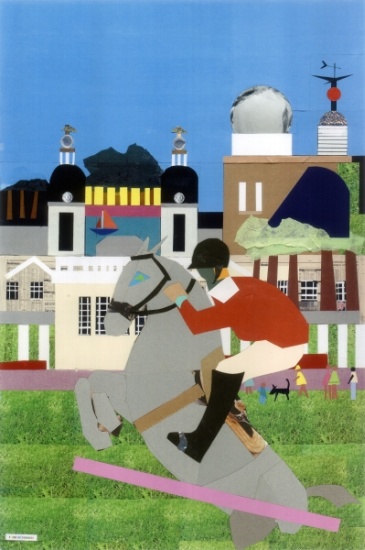 Olympic Equestrian Event in Greenwich Park from  Frances  Treanor