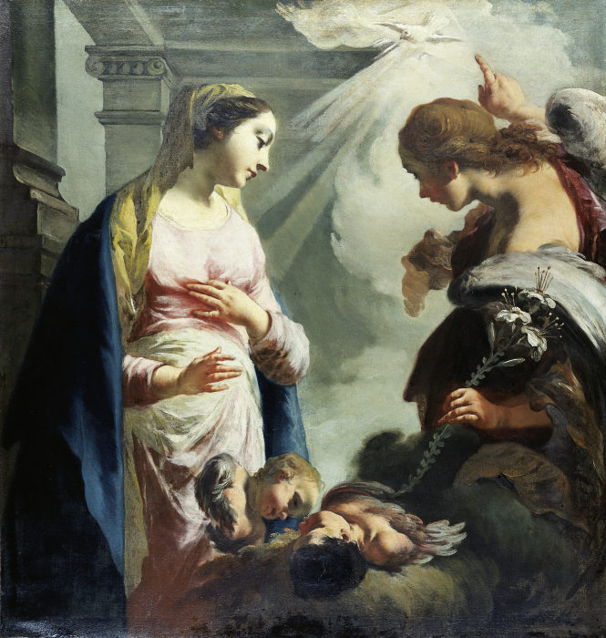 The Annunciation from Francesco Capella gen. Il Daggiù