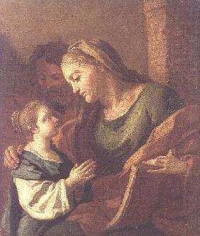 St. Anne Instructing the Christ Child