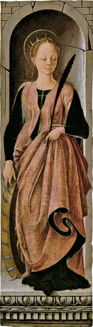Saint Catherine from Francesco del Cossa