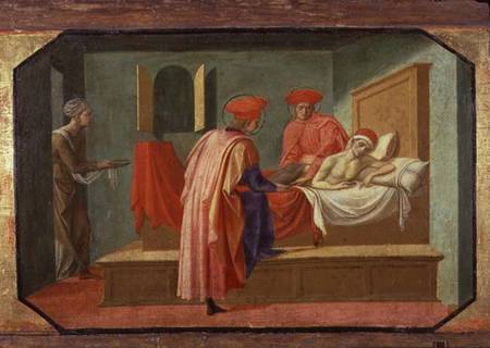 SS. Cosmas and Damian Healing the Sick from Francesco di Stefano Pesellino
