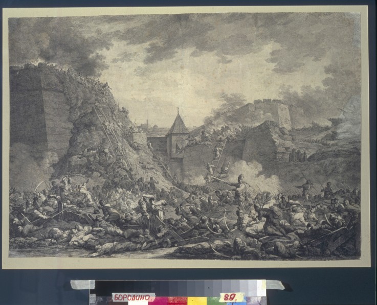 The Siege of the Fortress Ochakov on December 1788 from Francesco Giuseppe Casanova