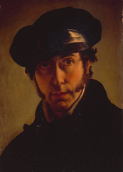 Francesco Hayez / Self-Portr./ c.1822 from Francesco Hayez