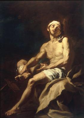 F.Solimena / Poor Lazarus / Paint./ 1700