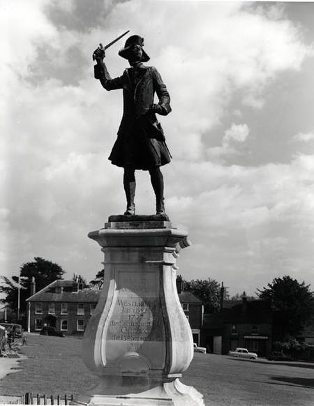 Statue of Major General James Wolfe (1727-59) from Francis Derwent Wood