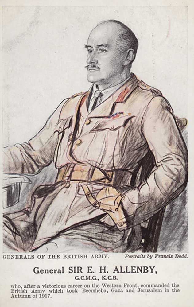 General Sir E H H Allenby from Francis Dodd