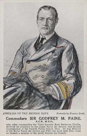 Commodore Sir Godfrey M Paine