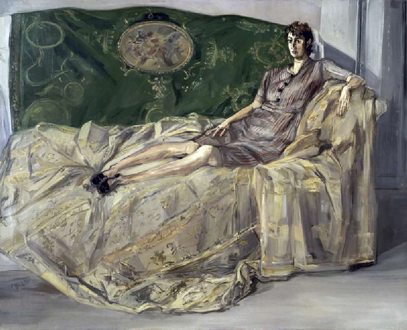 Woman on the sofa, 1945 from Francis Job Gruber