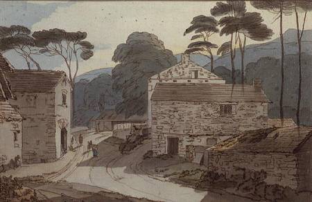Ambleside at the Head of Lake Windermere from Francis Towne