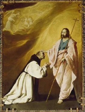 The vision of the Padre Salmeron