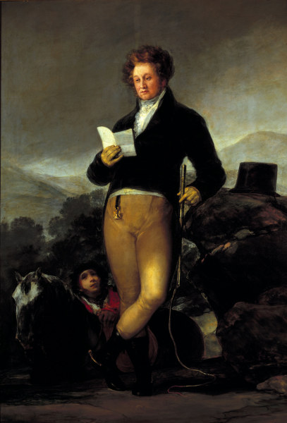 Francisco, 10th Duke of Osuna from Francisco José de Goya