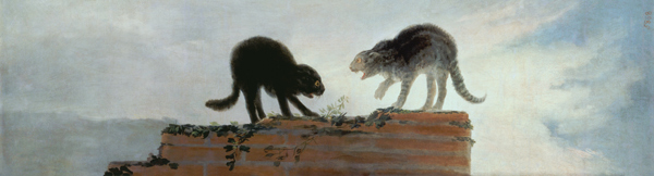 Riña de gatos from Francisco José de Goya