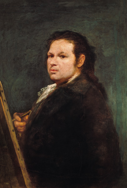 Self portrait from Francisco José de Goya