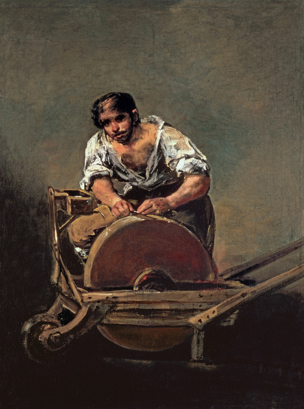 The Knife-Grinder from Francisco José de Goya