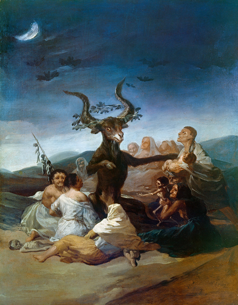 The Witches' Sabbath from Francisco José de Goya