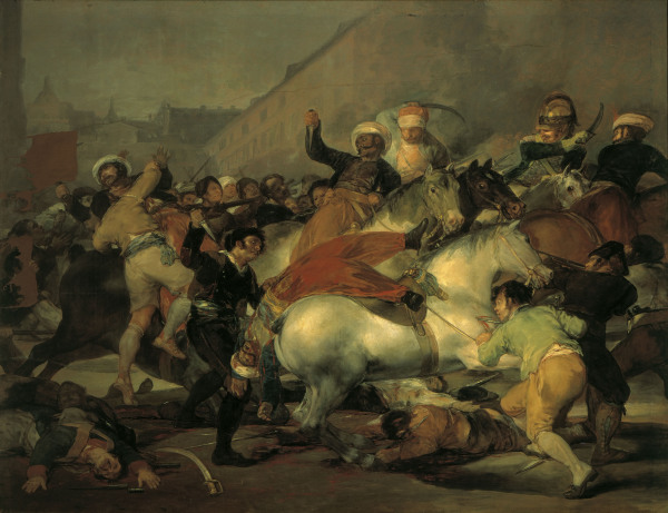 The 2 May 1808 in Madrid from Francisco José de Goya