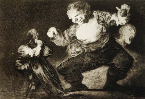 Disparate de bobo from Francisco José de Goya