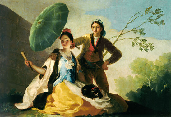 The Parasol from Francisco José de Goya