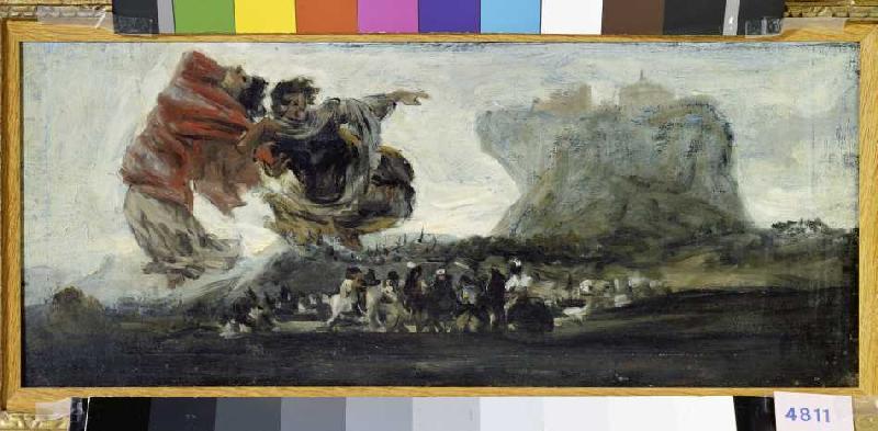Fantastic vision from Francisco José de Goya