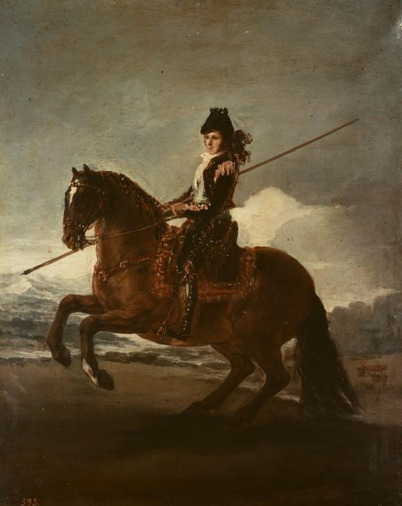 Picador on Horseback from Francisco José de Goya