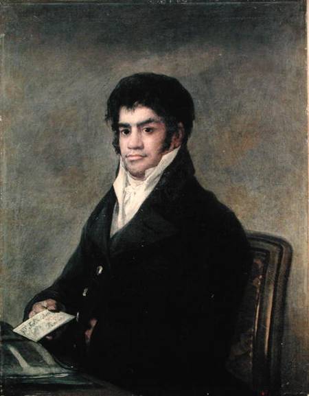Portrait of Don Francisco del Mazo from Francisco José de Goya