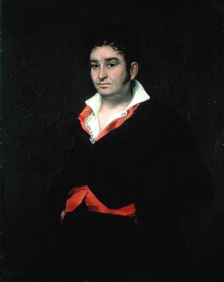 Don Ramon Satute, court magistrate from Francisco José de Goya